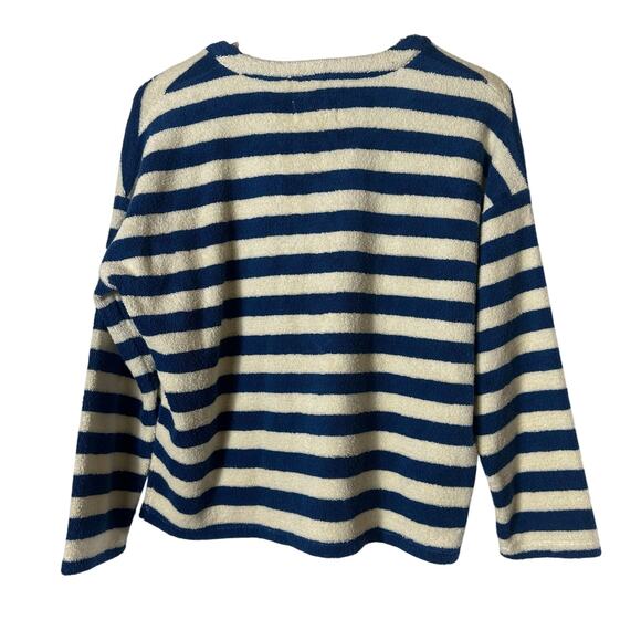 Madewell MWL Loop Terry Notched Sweatshirt - Picture 6 of 6